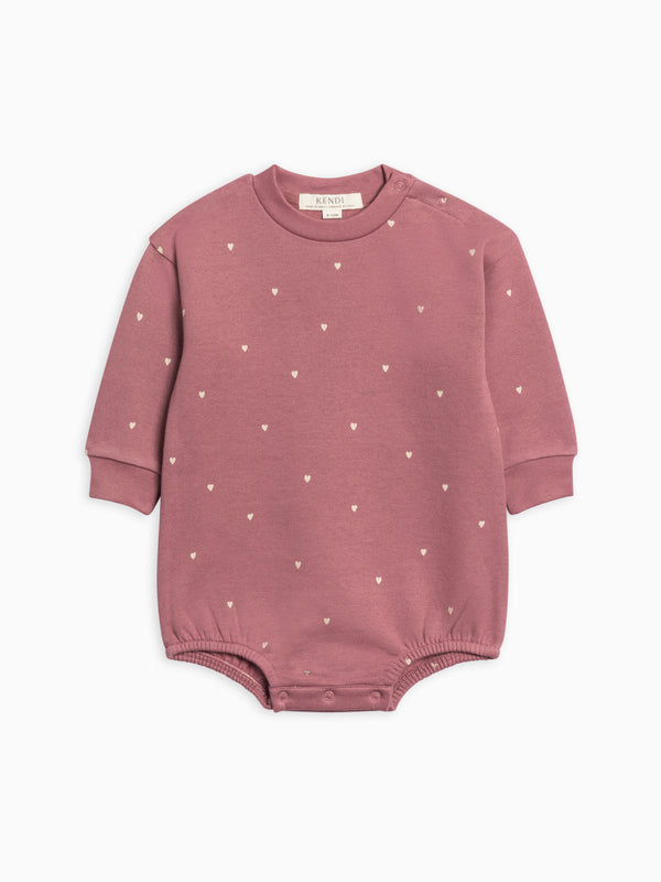 Jamie Fleece Bubble Romper
