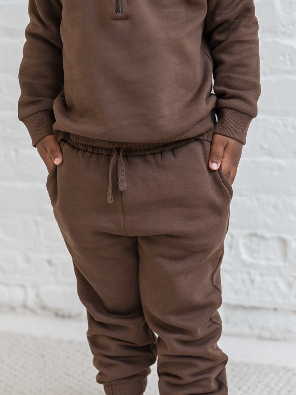 Leif Fleece Sweatpants Sale : Baby-Kids : Bottoms : Joggers Kendi Organic Cotton Baby and Kids Leif Fleece Sweatpants