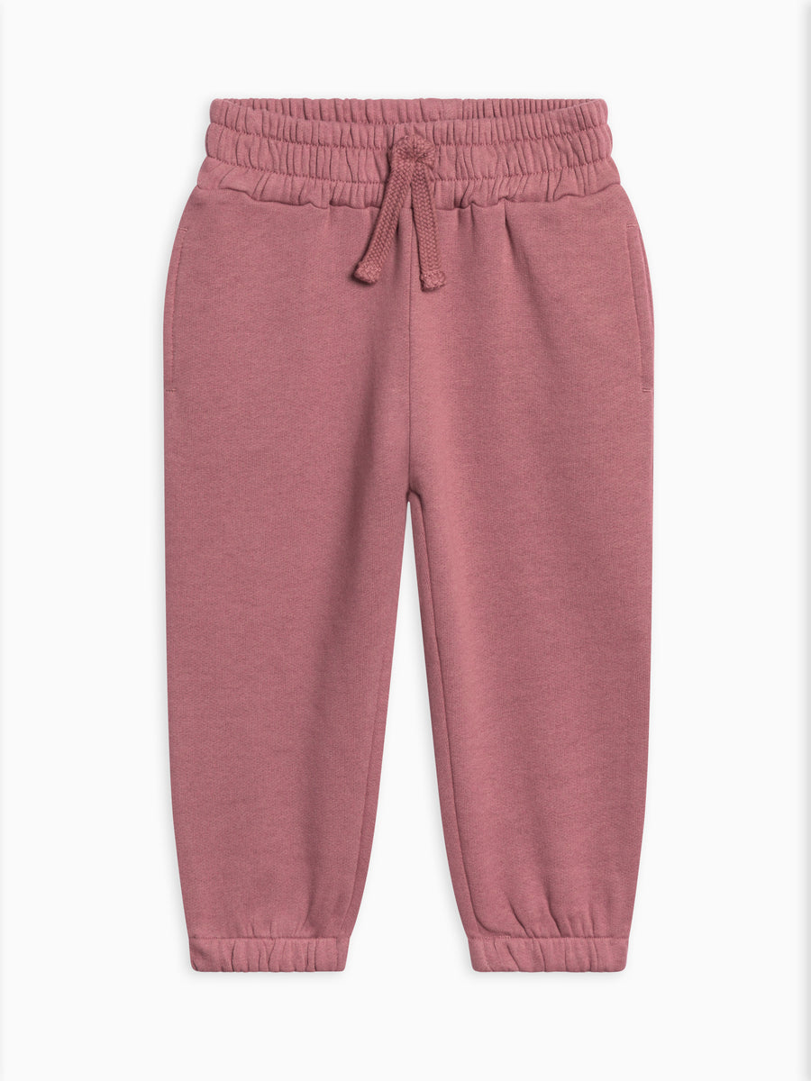 Leif Fleece Sweatpants Baby-Kids : Bottoms : Joggers Kendi Organic Cotton Baby and Kids Leif Fleece Sweatpants