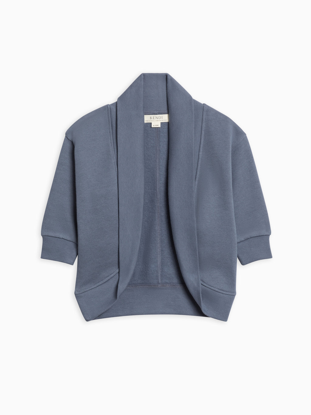 Finola Fleece Cocoon Cardigan Sale : Baby-Kids : Tops : Cardigans : Long Sleeves Kendi Finola Fleece Cocoon Cardigan for Baby | Colored Organics®