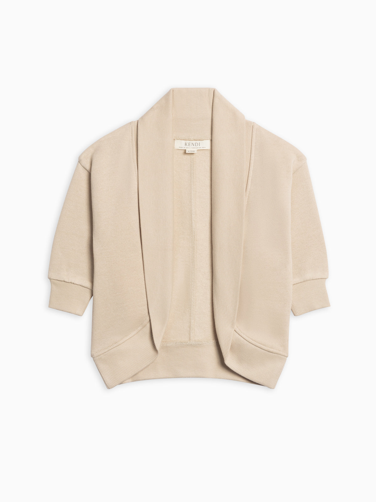 Finola Fleece Cocoon Cardigan Sale : Baby-Kids : Tops : Cardigans : Long Sleeves Kendi Finola Fleece Cocoon Cardigan for Baby | Colored Organics®