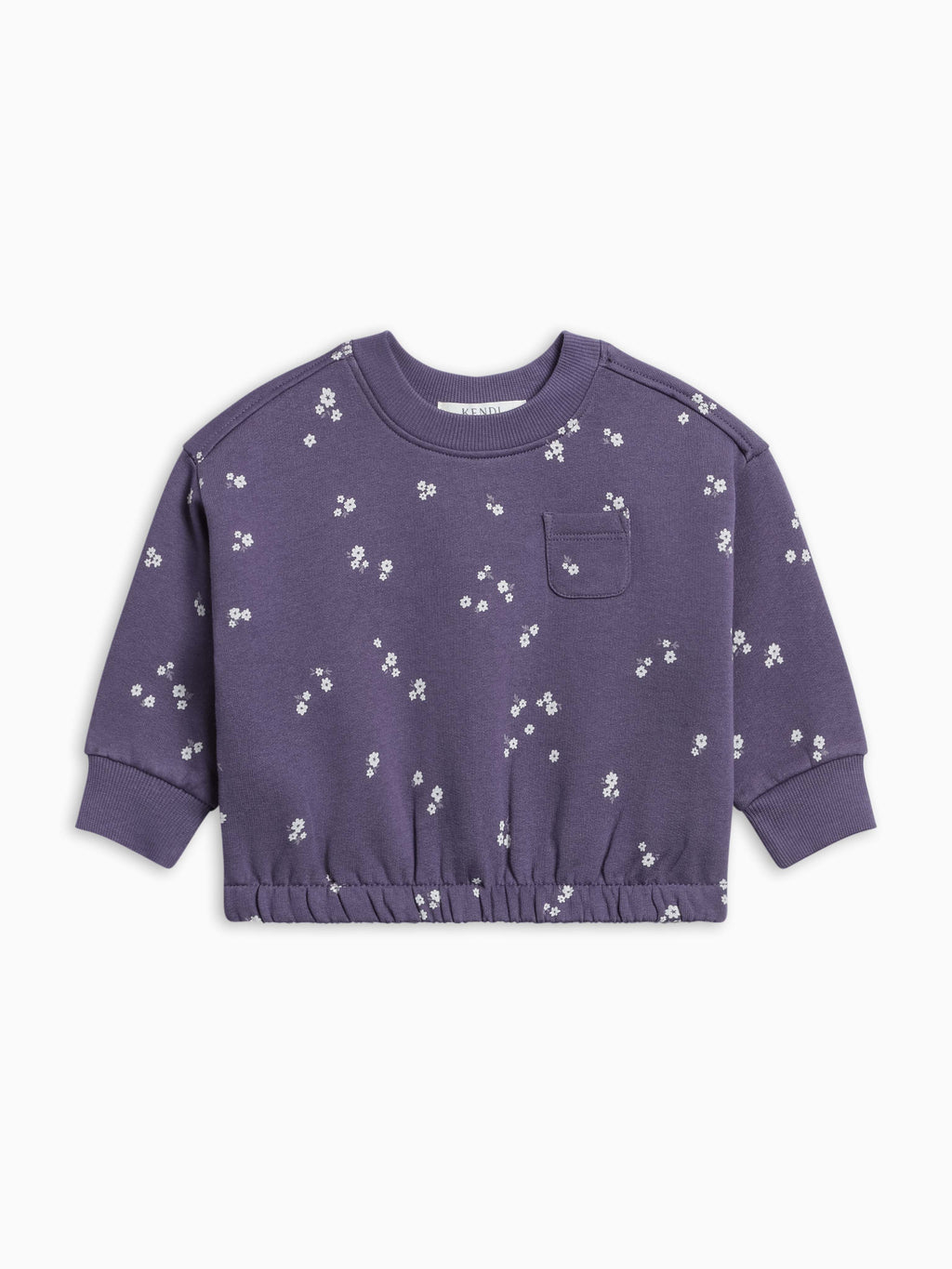 Koi Fleece Pullover - Posey Floral