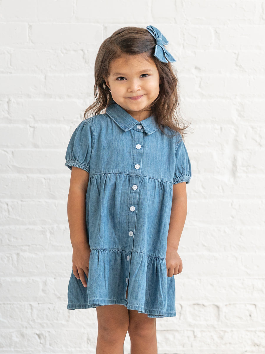 Milly Chambray Shirt Dress