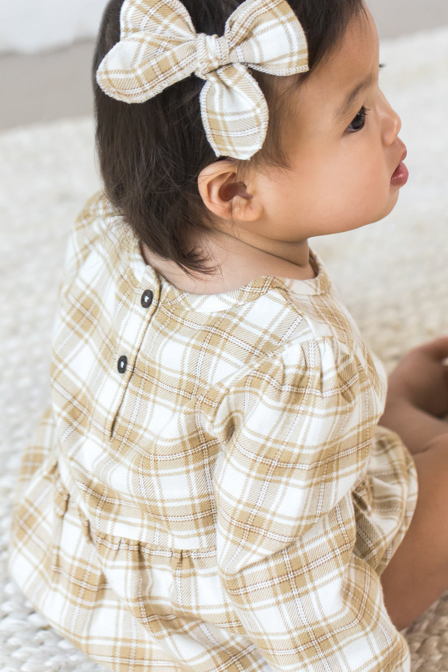 Bristol Flannel Bubble Romper Baby : Romper : Long Sleeve Colored Organics Organic Baby Bristol Flannel Bubble Romper