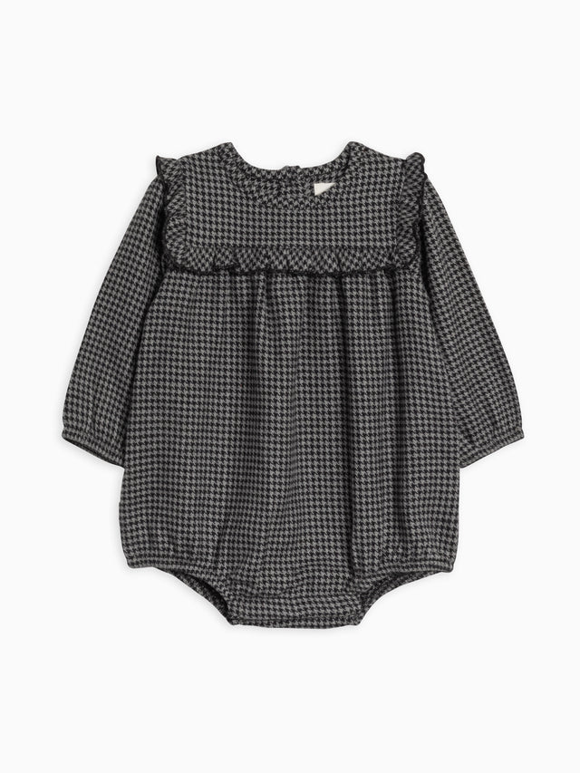 Ruth Flannel Ruffle Neck Bodysuit