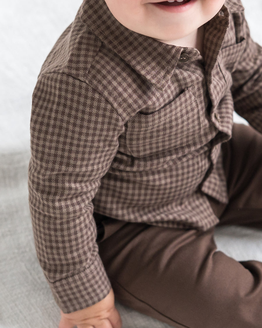 Berg Flannel Long Sleeve Collared Button Down Shirt