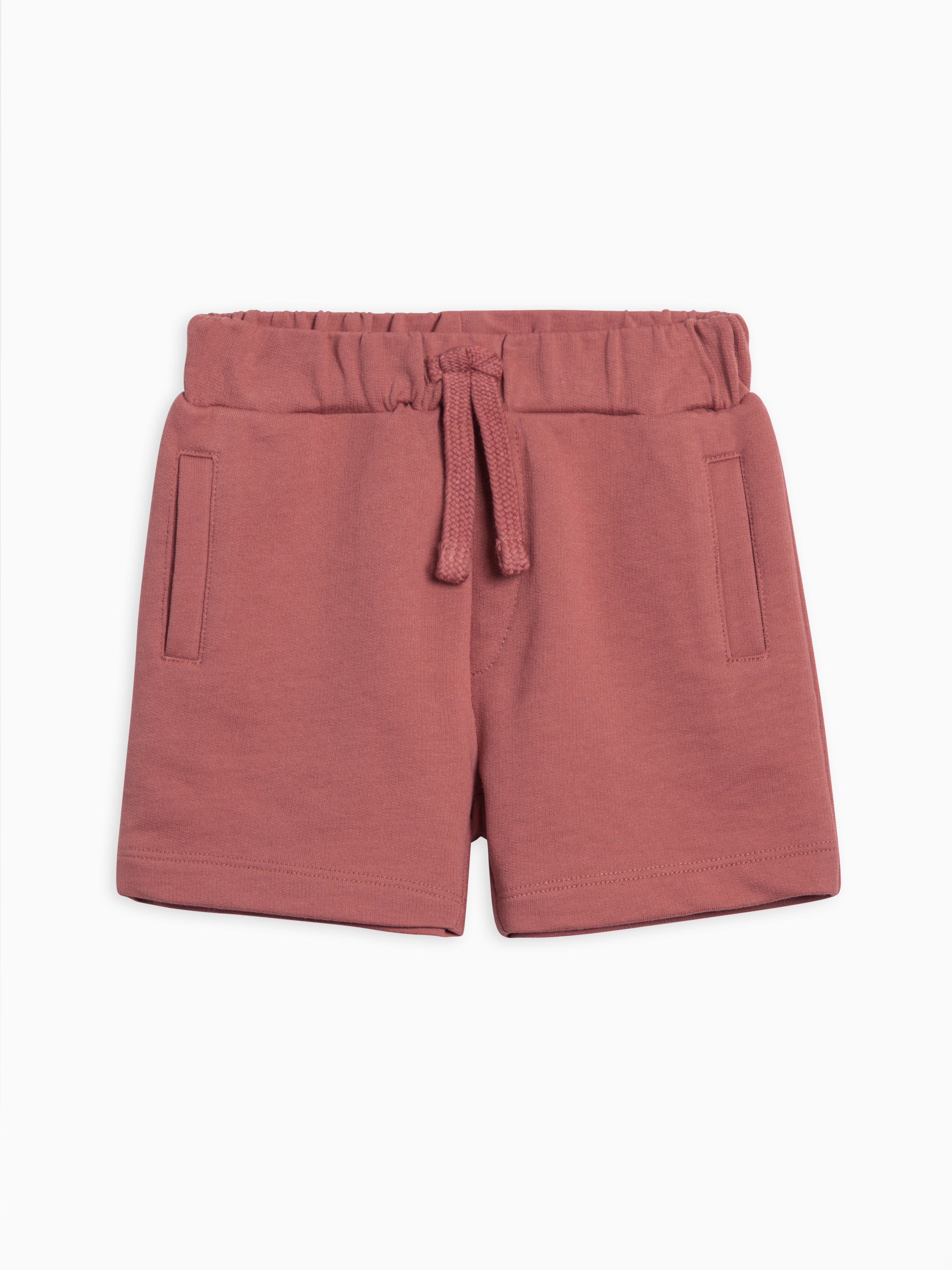 Store The Great. NWT rust colored micro terry track shorts size 1