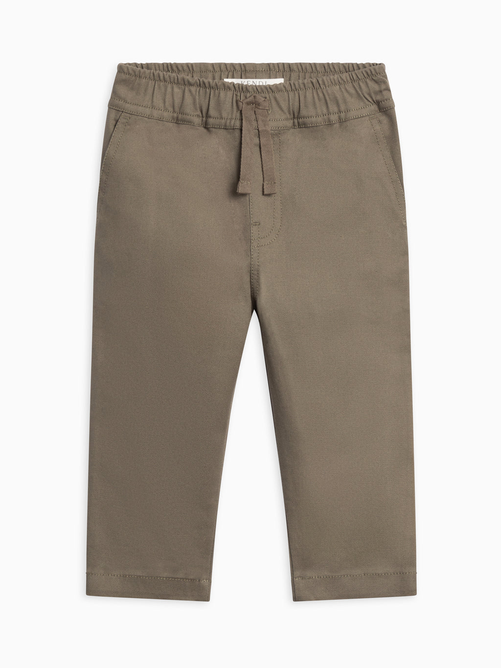 Grover Twill Pant - Olive Baby-Kids : Bottoms : Pants KENDI by Colored Organics Grover Twill Pant for Babies and Kids | Colored Organics®