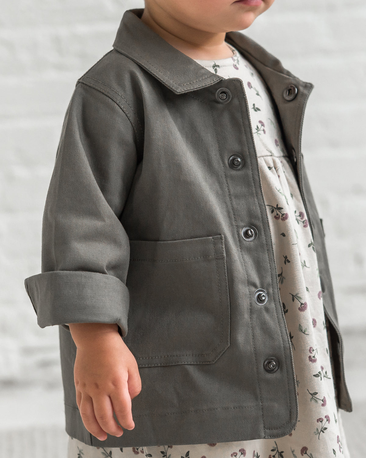 Denver Twill Chore Jacket - Olive