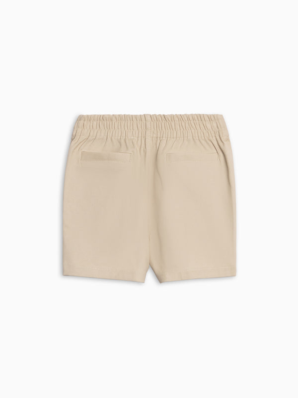 Harrison Twill Short - Dune Baby-Kids : Bottoms : Shorts Kendi Harrison Twill Short - Dune for Baby | Colored Organics®