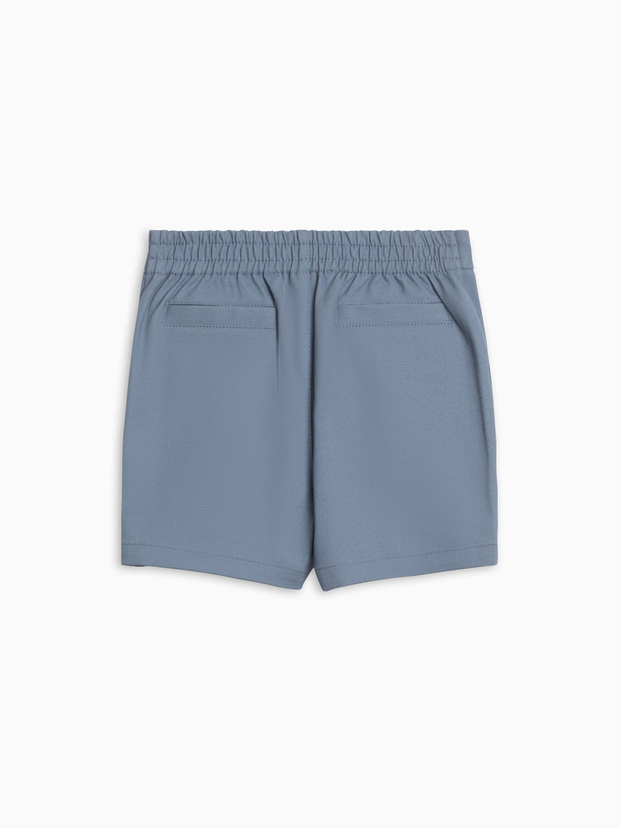 Harrison Twill Short - Sea Baby-Kids : Bottoms : Shorts Kendi Harrison Twill Short - Sea for Baby | Colored Organics®
