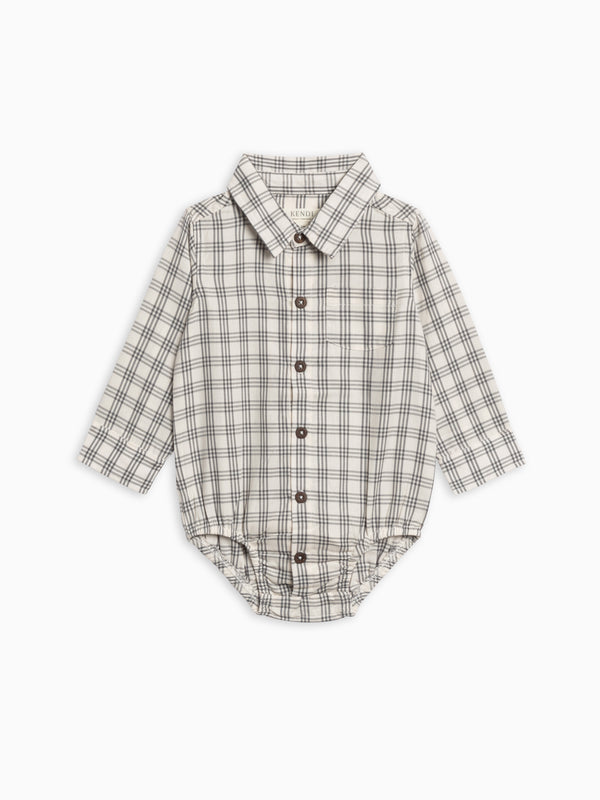 Theo Poplin Collar Bodysuit