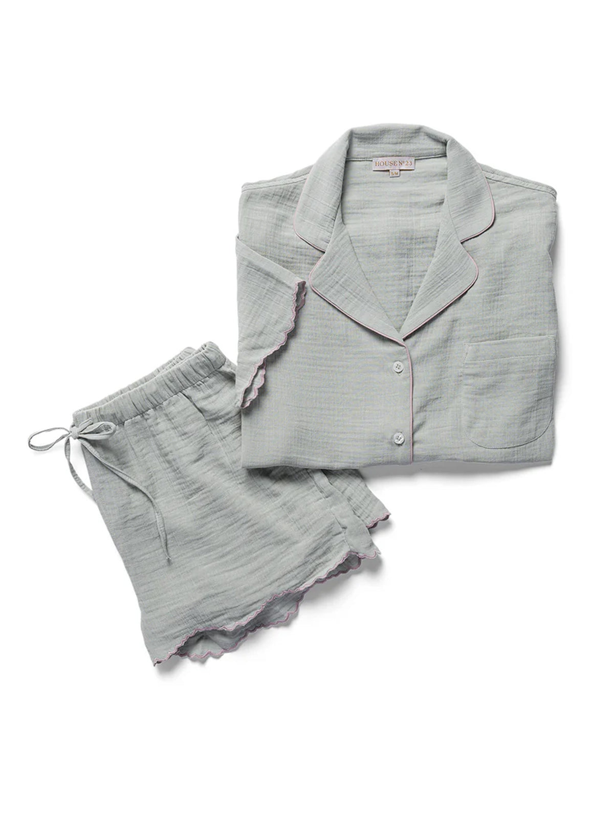 Alaia Short Sleep Set Parent : Apparel House No. 23 Alaia Short Sleep Set (Organic) | Colored Organics®