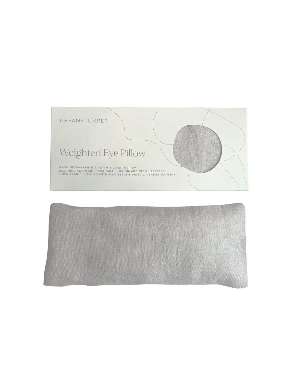 Aromatherapy Weighted Eye Pillow Parent : Nursery : Bath Dreams Jumper Aromatherapy Weighted Eye Pillow | Colored Organics®