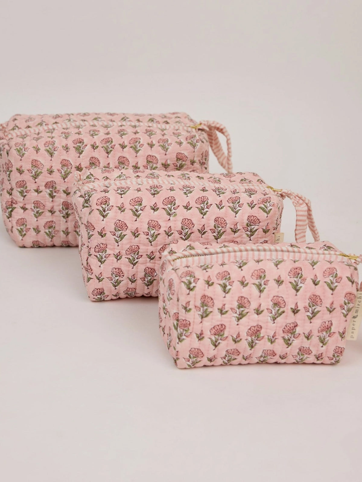 Large Organic Cotton Toiletry Bag Parent : Accessories Paper Mirchi Baby Large Organic Cotton Toiletry Bag | Colored Organics®