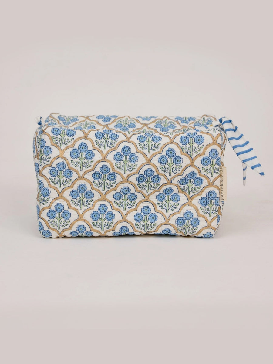 Small Organic Cotton Toiletry Bag