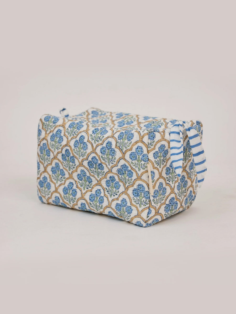 Small Organic Cotton Toiletry Bag