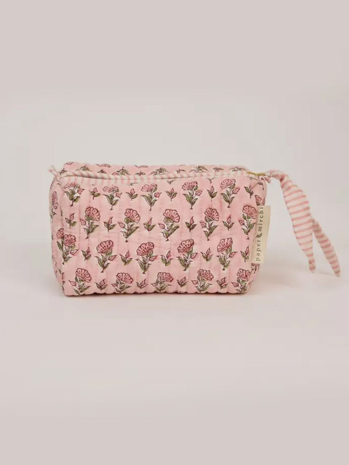 Large Organic Cotton Toiletry Bag Parent : Accessories Paper Mirchi Baby Large Organic Cotton Toiletry Bag | Colored Organics®