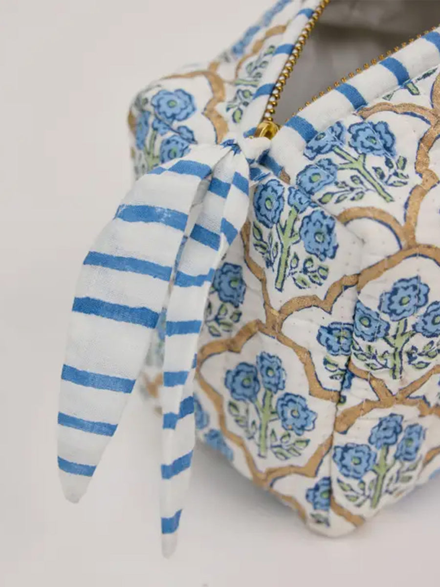 Small Organic Cotton Toiletry Bag