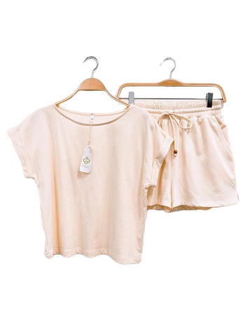 Women's 2 Piece Hemp Spring Lounge Set Parent : Apparel Fabina 