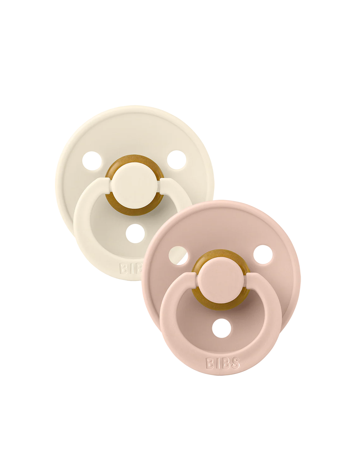 2 Pack Colour Pacifiers Baby : Gear : Pacifiers + Clips BIBS 2 Pack Colour Pacifiers for Baby | Colored Organics®