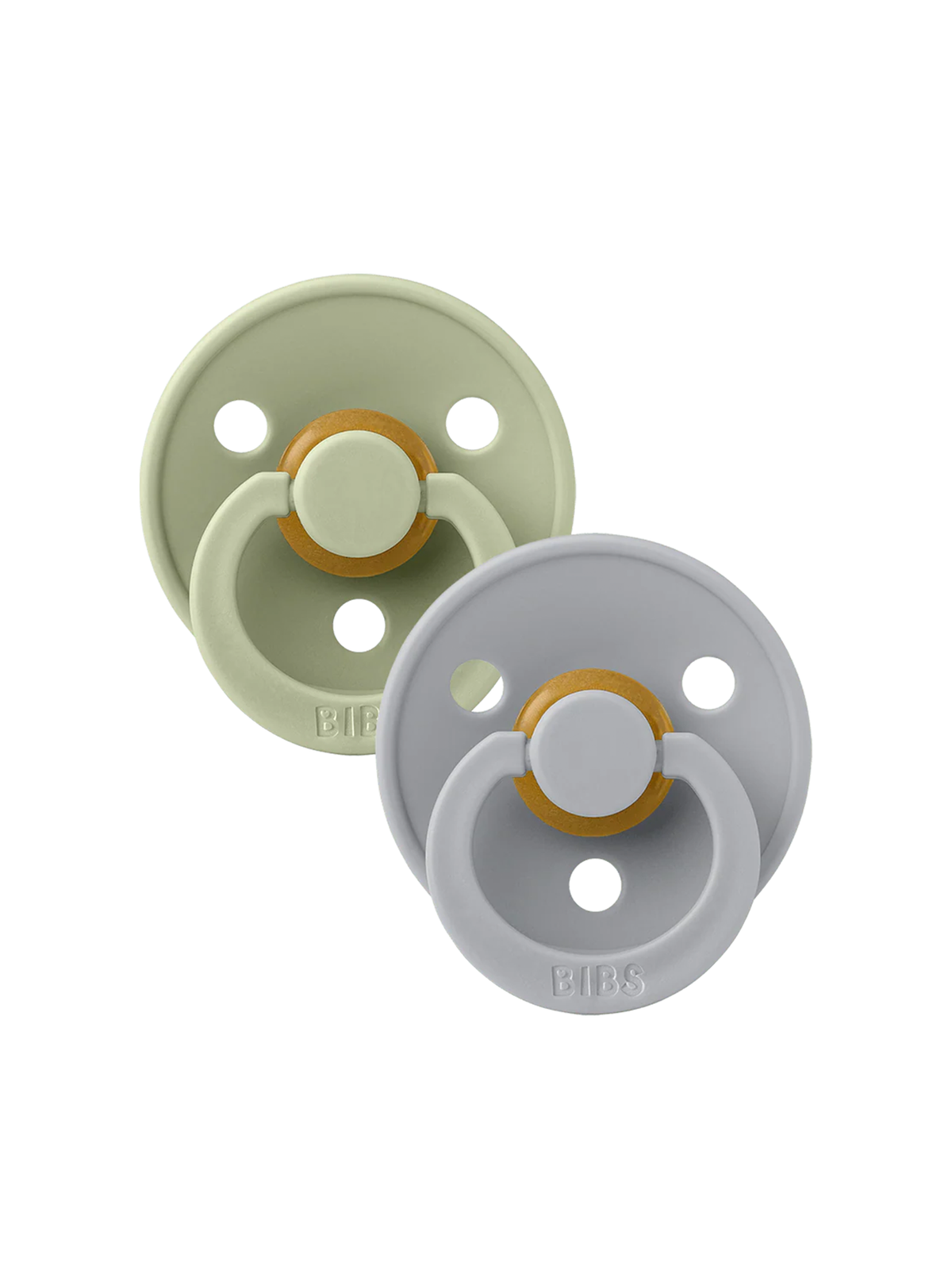 2 Pack Colour Pacifiers Baby : Gear : Pacifiers + Clips BIBS 2 Pack Colour Pacifiers for Baby | Colored Organics®