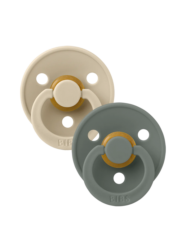 2 Pack Colour Pacifiers Baby : Gear : Pacifiers + Clips BIBS 