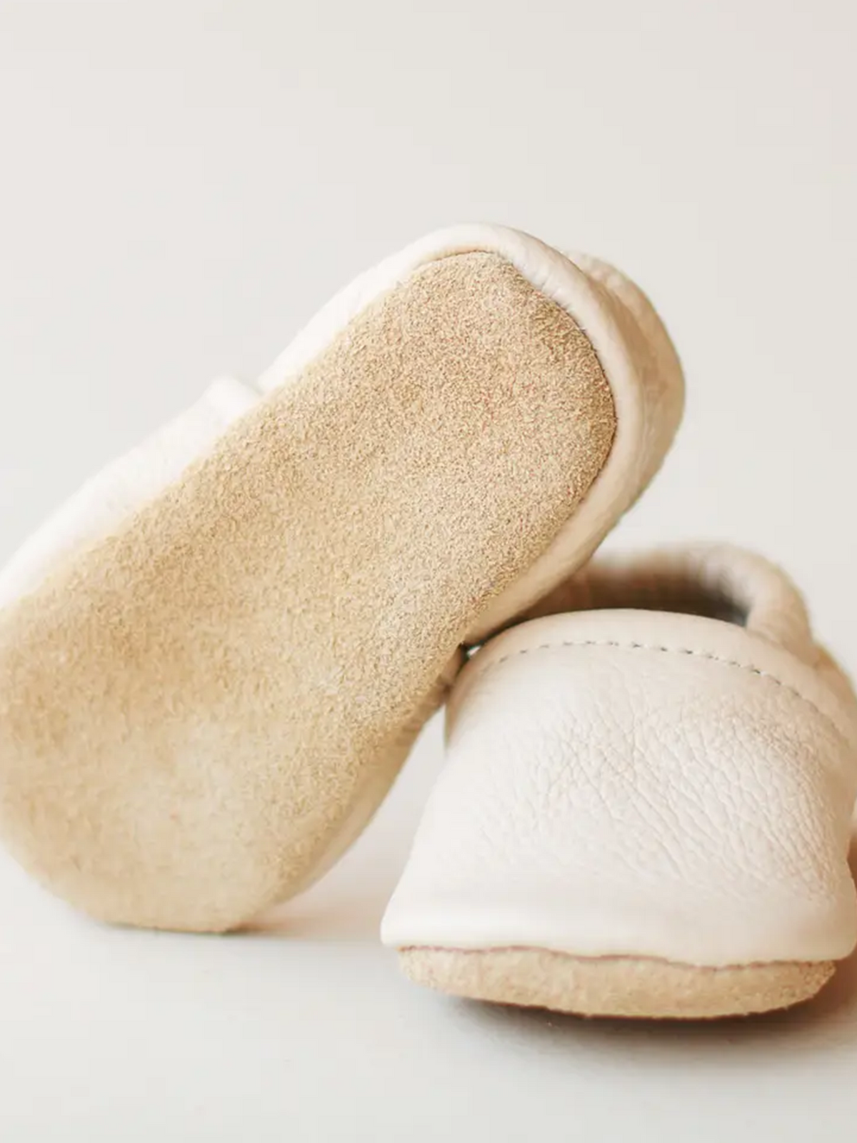 Baby Moccs Sale : Baby : Accessories : Shoes Sun & Lace Leather Baby Moccasins, Slip-On Style | Colored Organics®