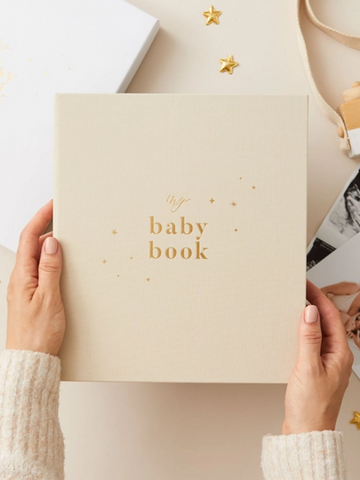 My Baby Keepsake and Memory Book Baby : Parent : Nursery : Journals Blush and Gold My Baby Keepsake and Memory Book | Colored Organics®