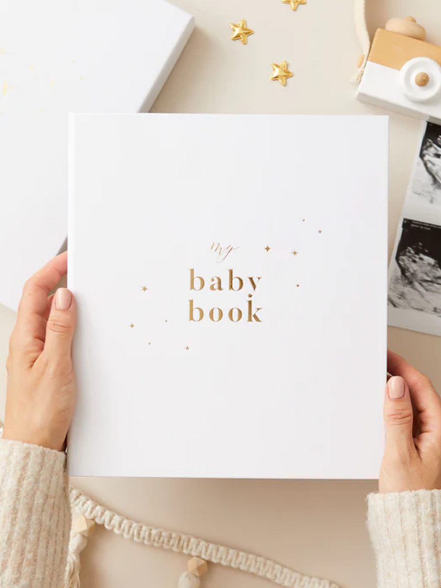 My Baby Keepsake and Memory Book Baby : Parent : Nursery : Journals Blush and Gold 