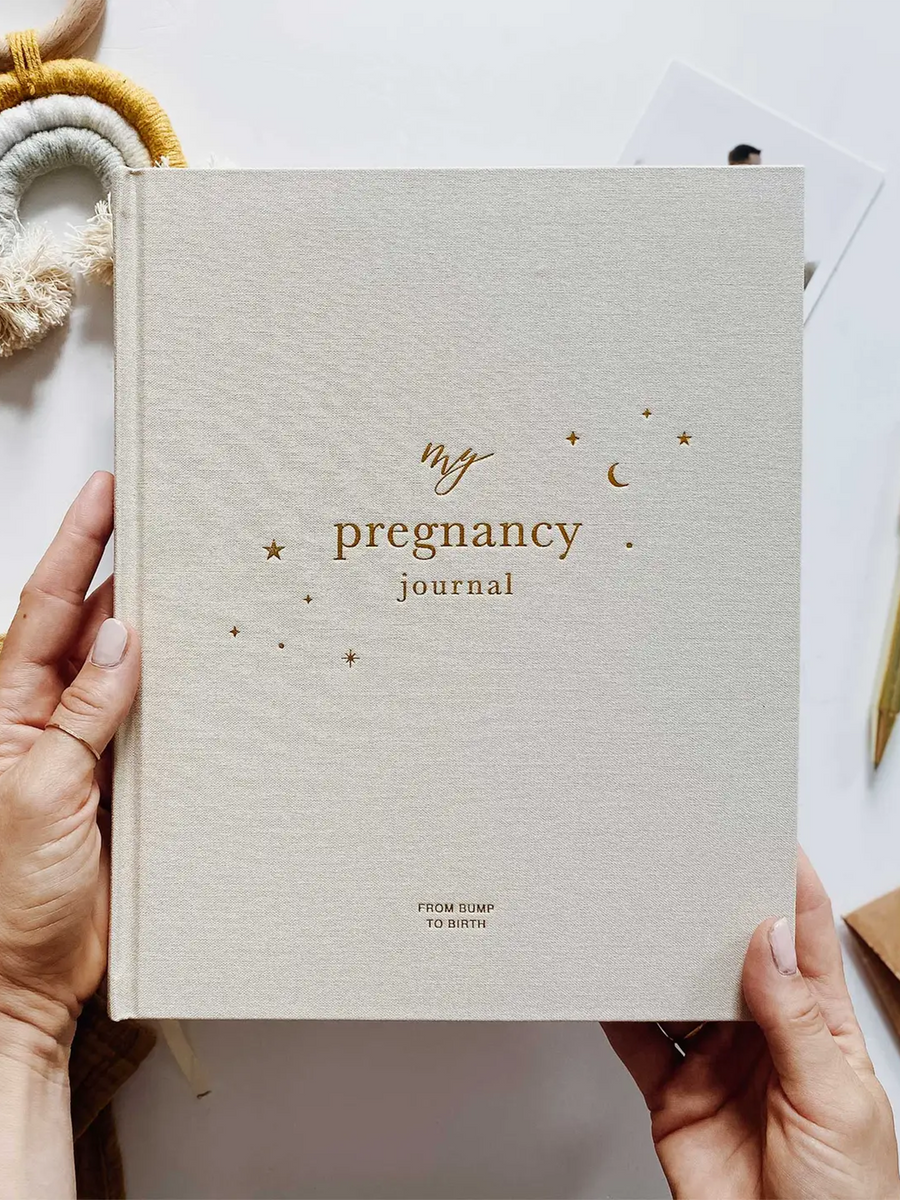 Pregnancy Journal Baby : Parent : Nursery : Journals Blush and Gold 