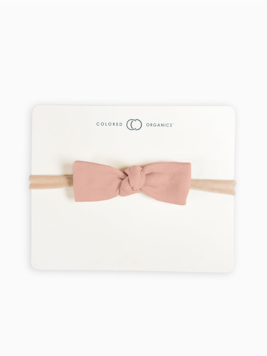 Cotton Dainty Bow Baby : Accessories : Bows : Headbands Colored Organics Organic Cotton Baby and Kids Cotton Dainty Bow 