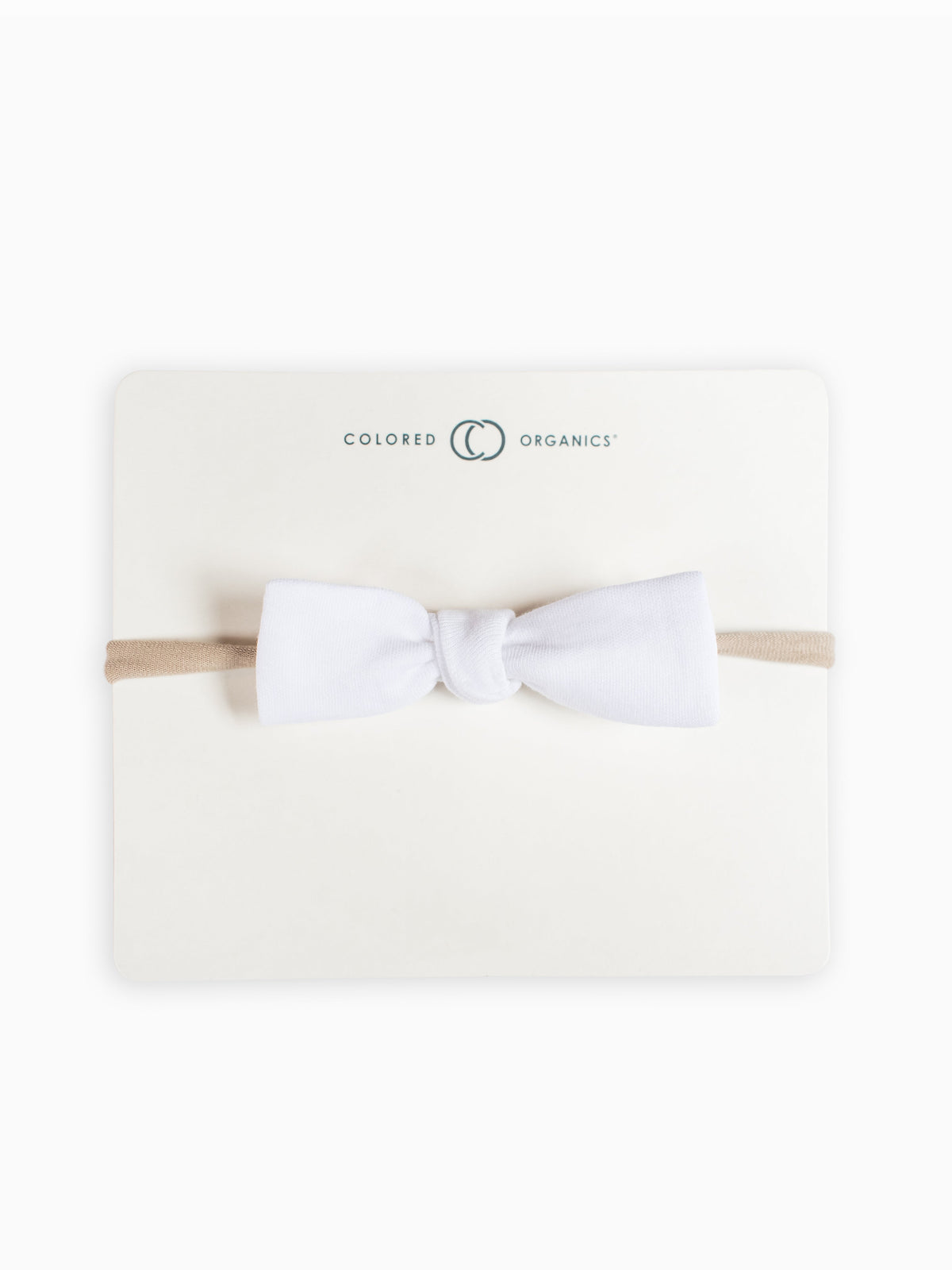 Classic Cotton Dainty Bow Baby : Accessories : Bows : Headbands Colored Organics Organic Cotton Baby Dainty Bow Hair Clip | Colored Organics®