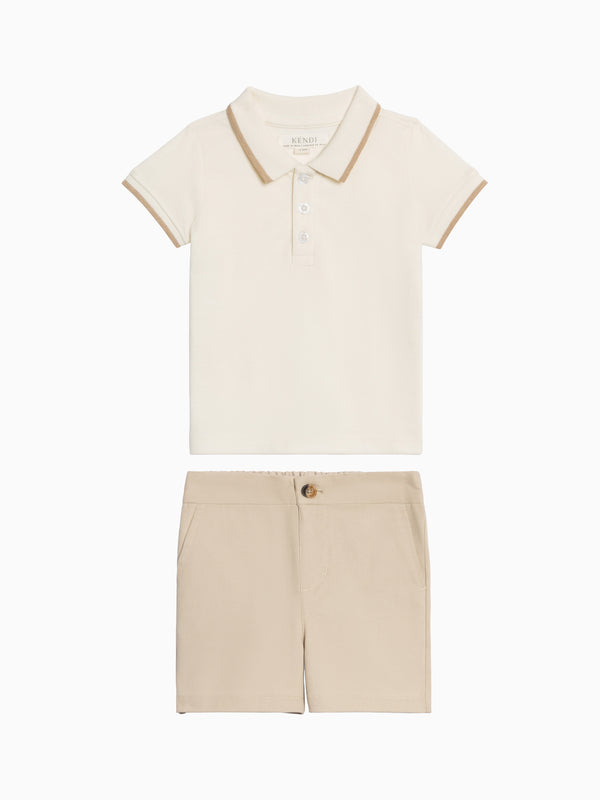 Organic Boy Pique Set