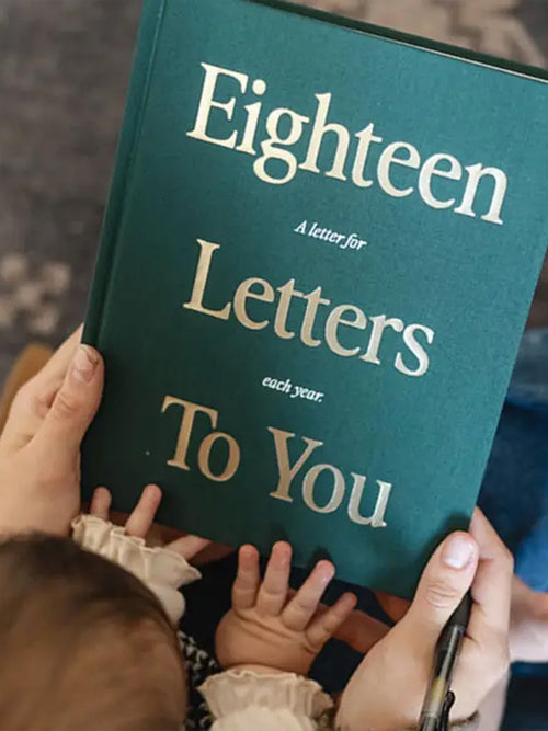 18 Letters To You: A Letter For Each Year Baby : Parent : Nursery : Journals Jenessa Wait 18 Letters To You: A Letter For Each | Colored Organics®
