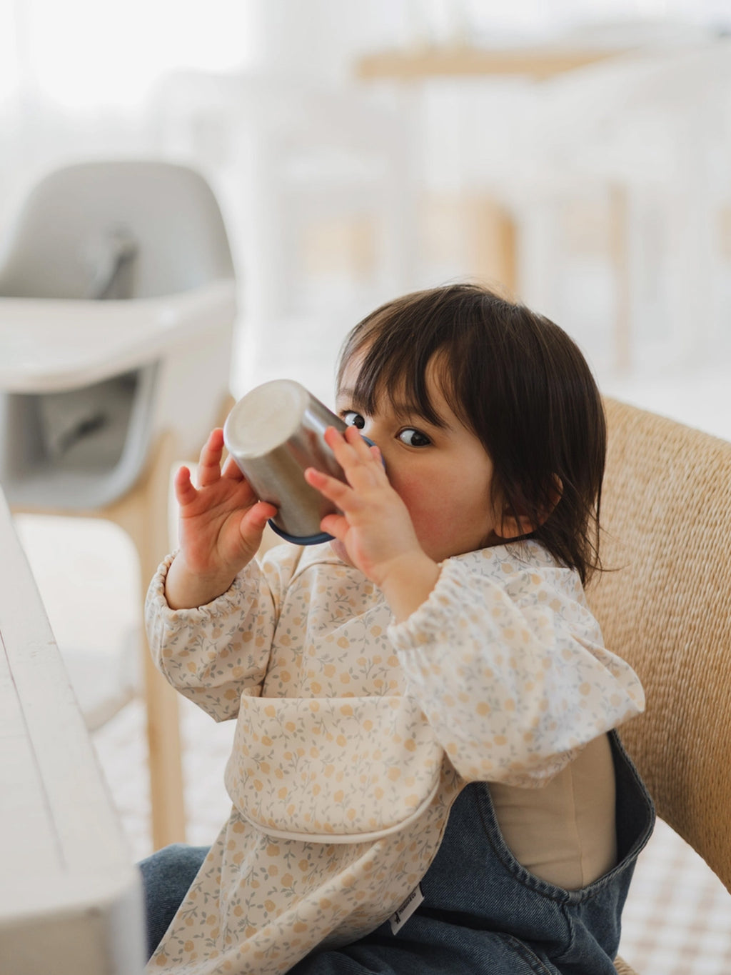 2-in-1 Stainless Steel Baby Cup