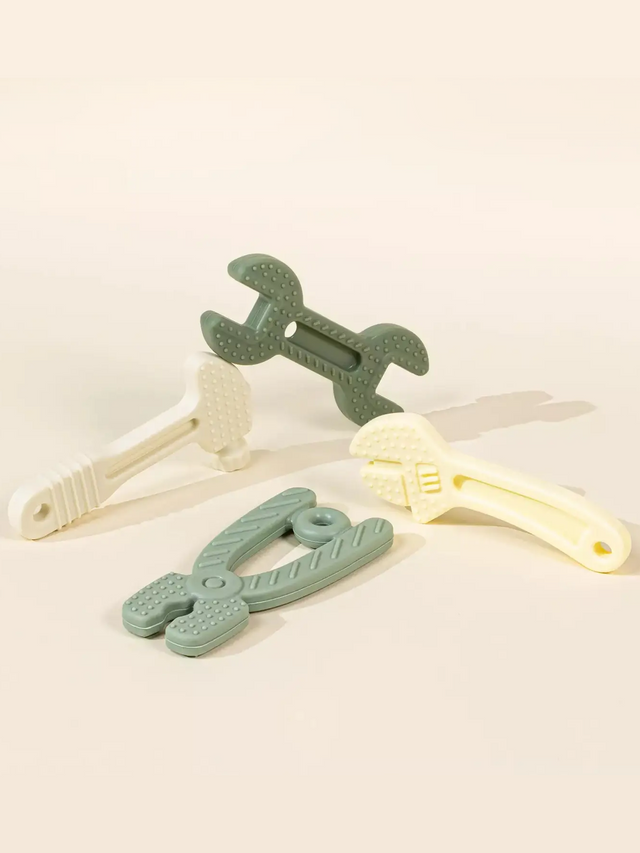 4 Piece Set Silicone Play Tools Baby-Kids : Toys : Learning Coco Village 