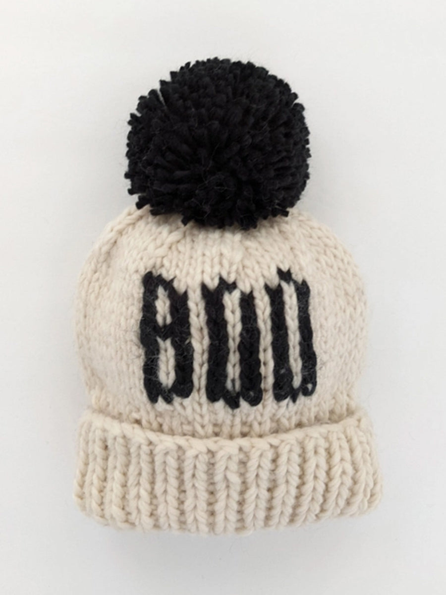 BOO Knit Beanie Hat