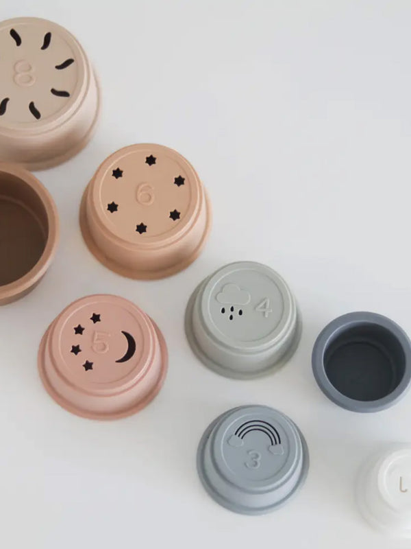 Silicone Stacking Cups