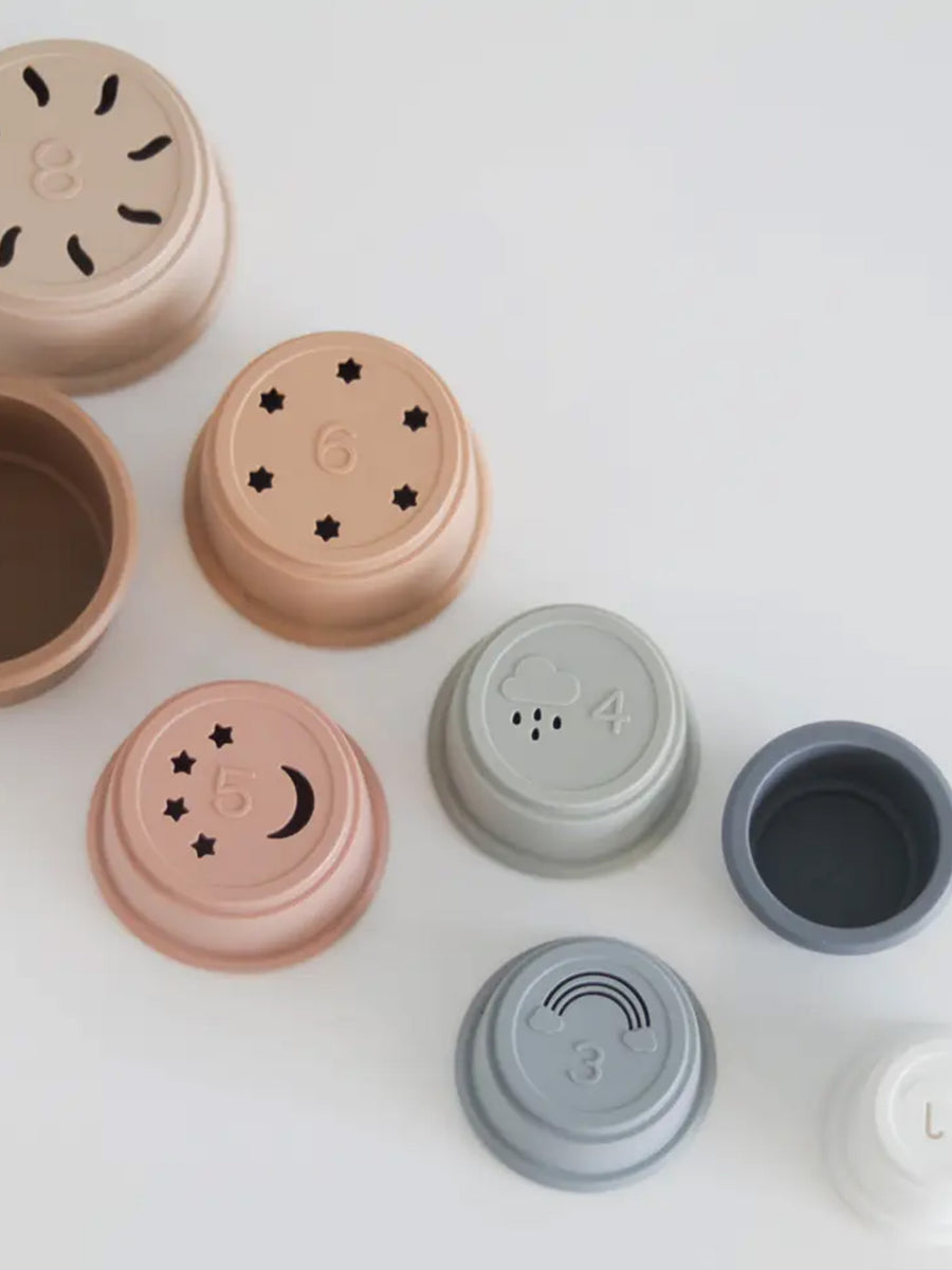 Silicone Stacking Cups