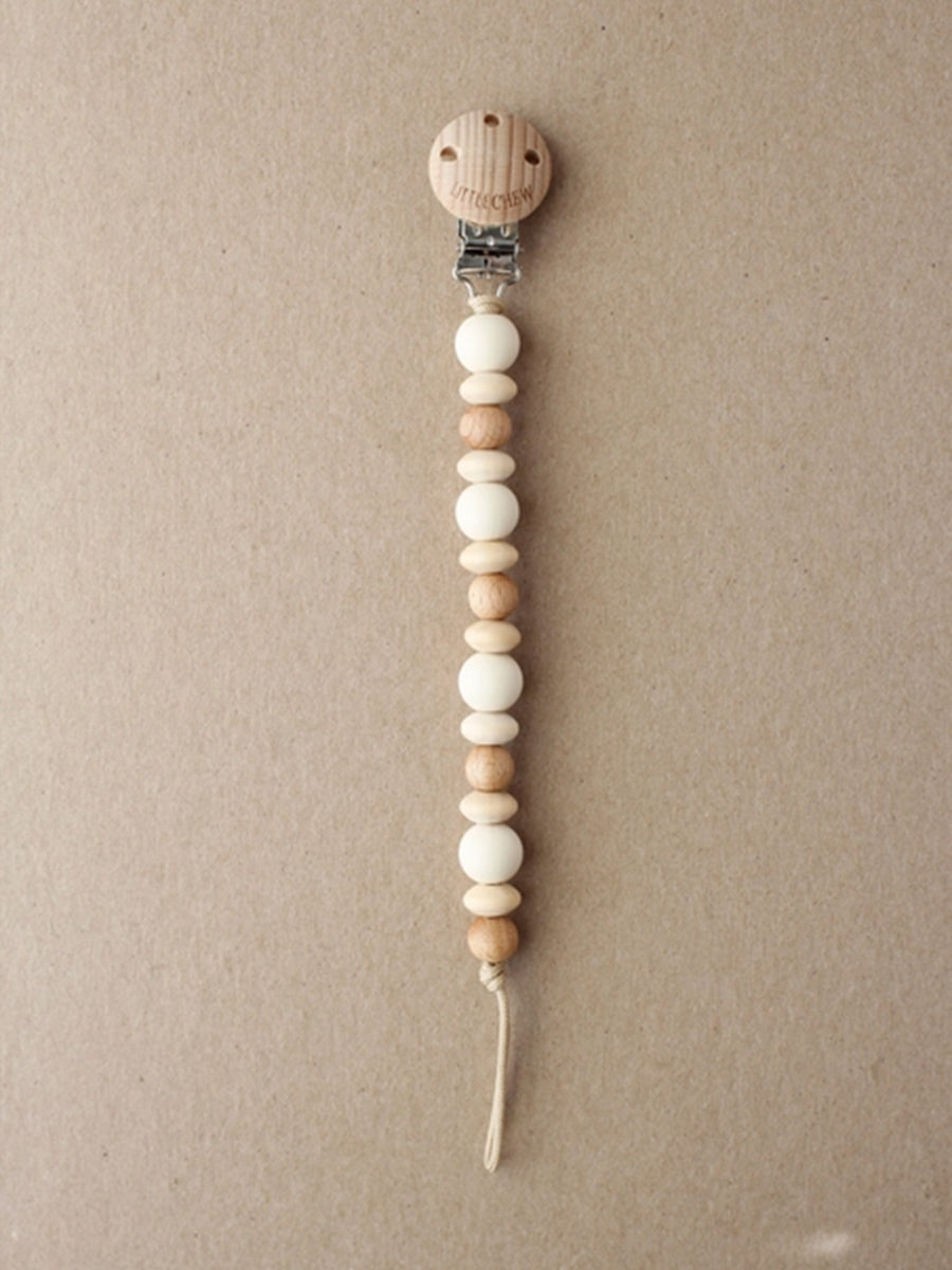 Amor Pacifier Clip Baby :Gear :Pacifiers + Clips Little Chew 