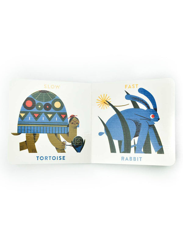 Animal Opposites Book