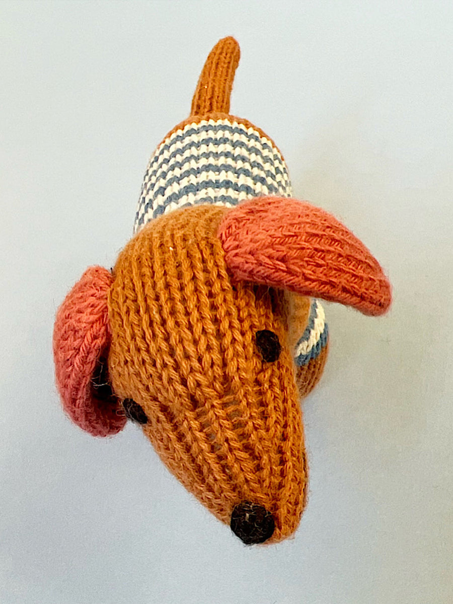 Baby Dog Rattle Toy