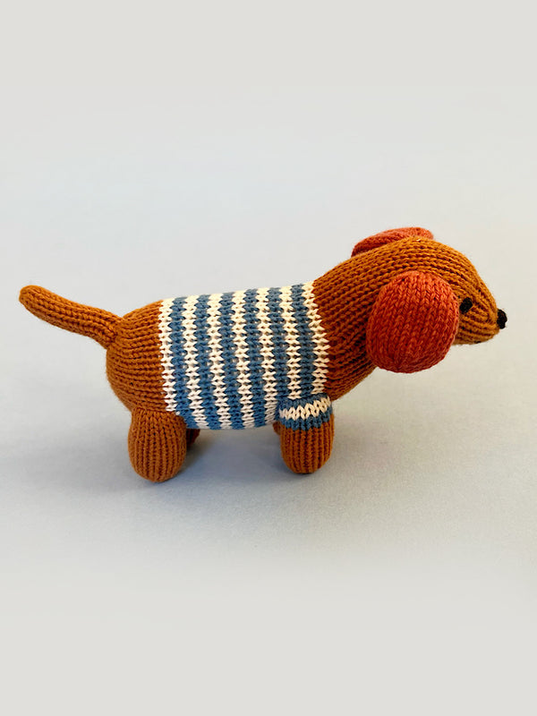Baby Dog Rattle Toy