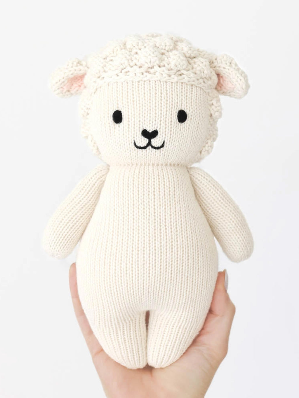 Big Baby Lamb Stuffed Animal Baby : Toys : Plush + Crinkle cuddle+kind Organic Big Baby Lamb Stuffed Animal | Colored Organics®