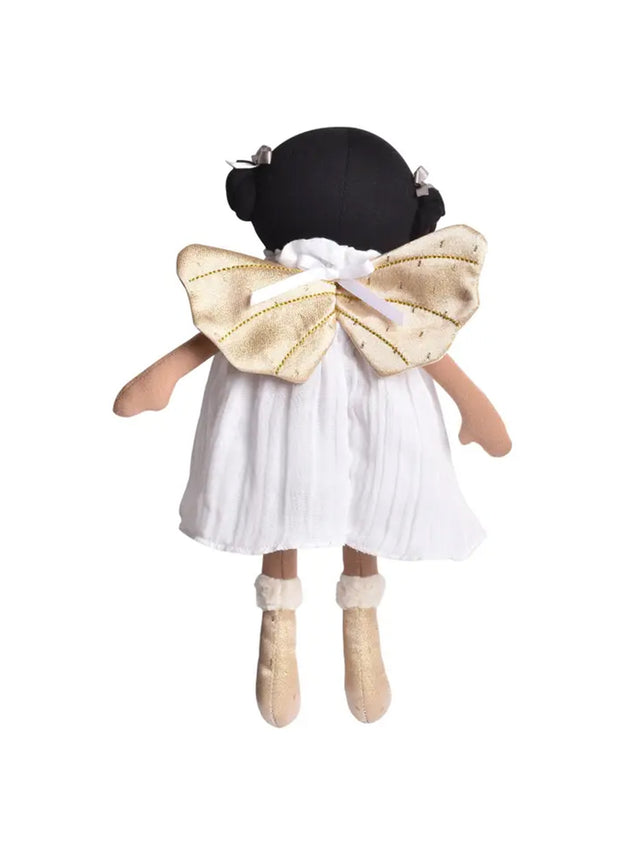 Organic Fabric Fairy Doll Baby-Kids : Toys : Plush-Crinkle Tikiri Toys LLC Organic Fabric Fairy Doll