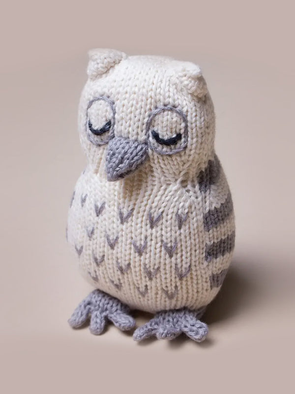Baby Owl Rattle Toy