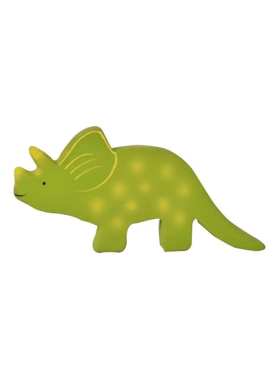 Baby Triceratops Natural Rubber Toy Baby : Toys : Teether : Bath Tikiri Toys Baby Triceratops Natural Rubber Toy