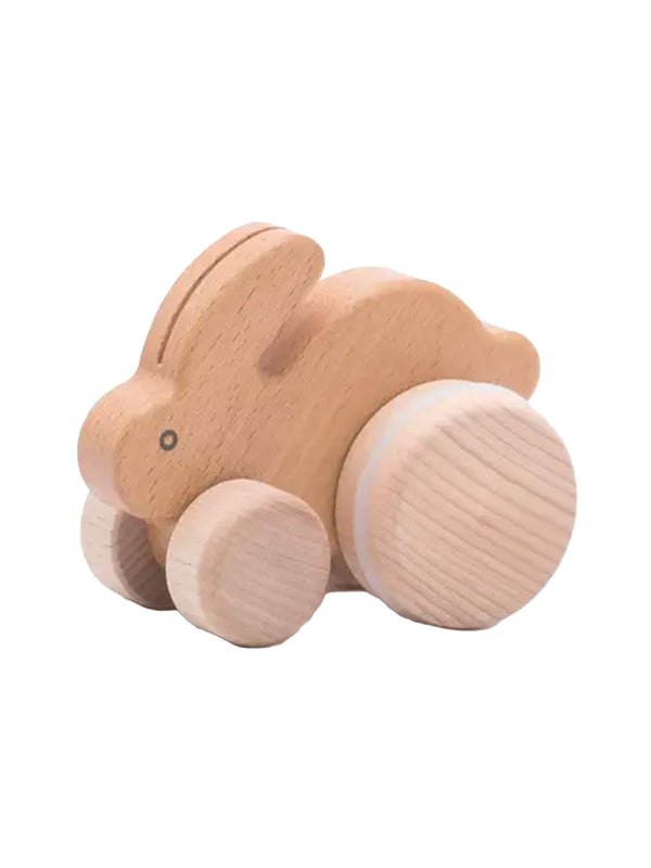 BajoSmall Rabbit Baby : Toys : Teethers Bannor Toys Bunny Grasping Wooden Toy for Baby | Colored Organics®