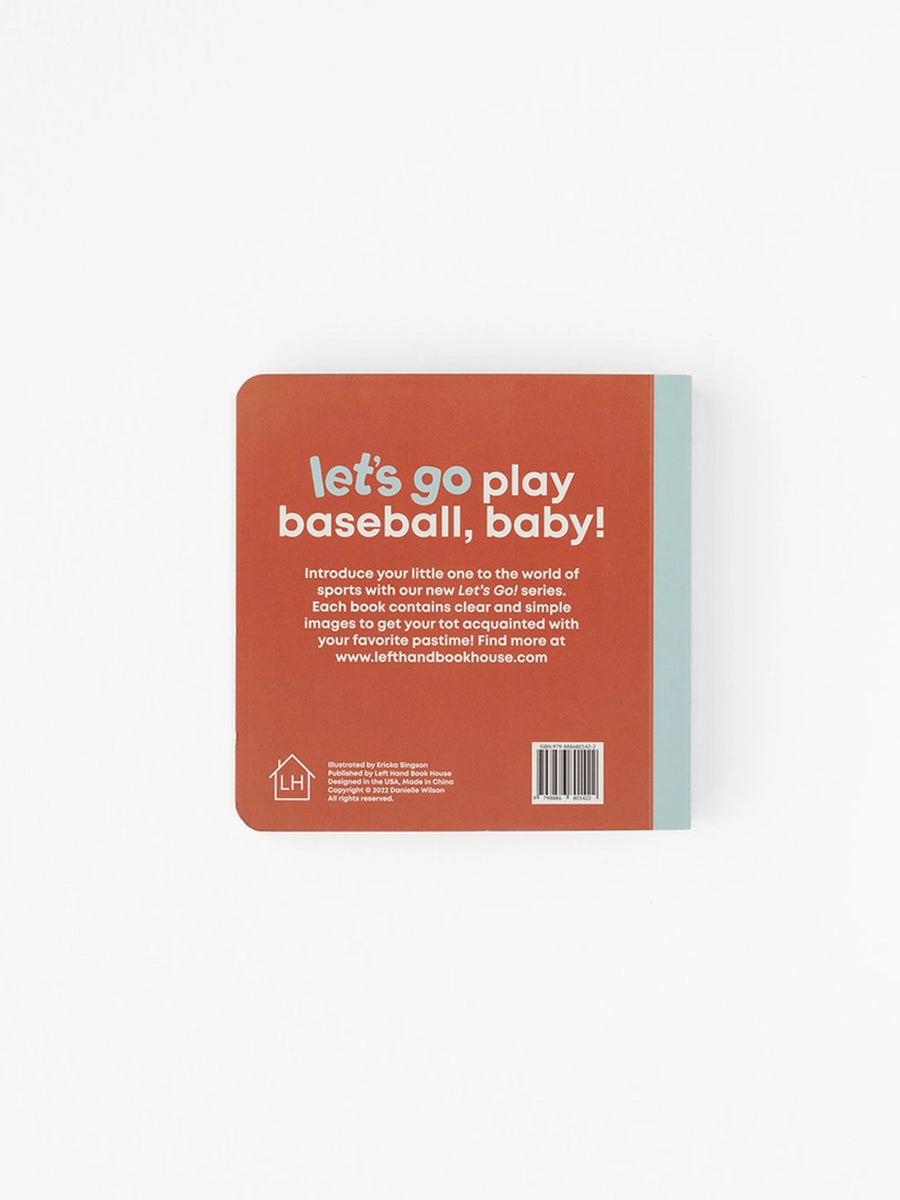Baseball Baby Board Book Baby-Kids : Toys : Books Left Hand Book House 